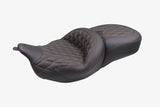 Mustang 08-25 Harley FL Touring Rd King Sp, Rd Glide Ltd, Dble Diamond Super Touring - Black/MO