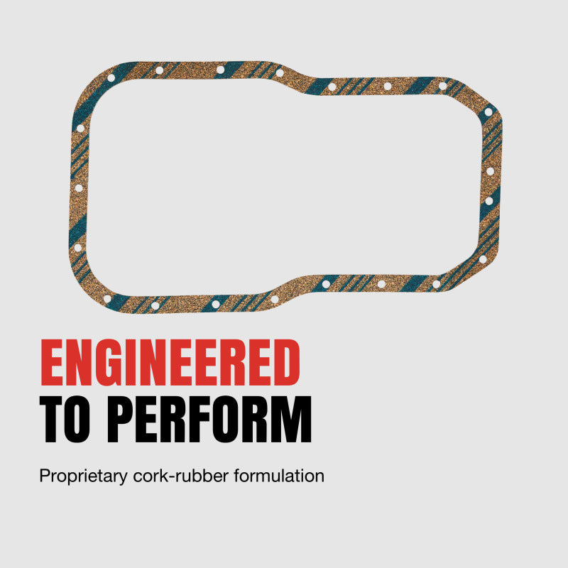 Fel-Pro Kia Sportage OS 30734 Engine Oil Pan Gasket Set High-Temperature Rubber-Coated Fiber