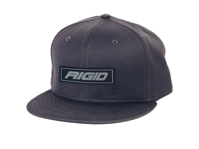 Rigid Industries Grey Flat Bill Hat w/ Rigid Patch