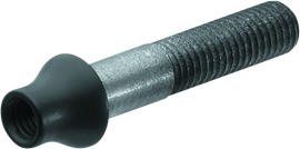 Kuryakyn Micro/Rhombus Replacement Rigid Adapter M8X40mm Threaded Stud Black