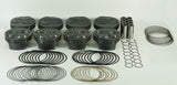 Mahle MS Piston Set Chevy 430ci 4.135in Bore 4.000in Stk 6.000in Rod .927 Pin 6.0cc 14.2 CR Set of 8