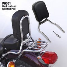 Load image into Gallery viewer, National Cycle 07+ Yamaha XV250 Virago/XVS250 V Star Backrest/Mounting Kit