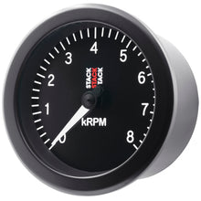 Load image into Gallery viewer, Autometer Stack Sport 88mm 0-8K RPM Tachometer - Black