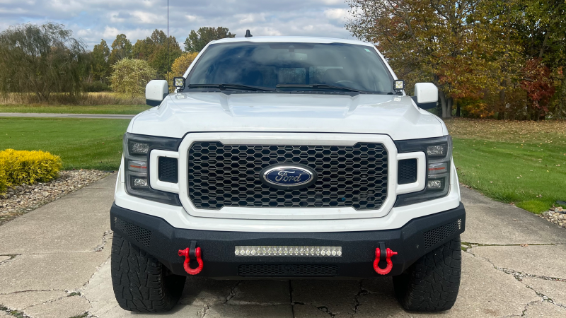 Fishbone Offroad 2015+ Ford F150 / 2017+ Raptor Pod Light Bracket - Black