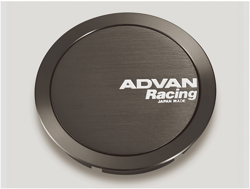 Advan  73mm Racing Center Cap Full Flat Dark Bronze