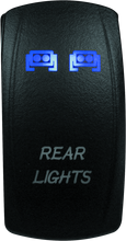 Load image into Gallery viewer, DragonFire Racing Lighted Switch Rear Light On/Off Blue