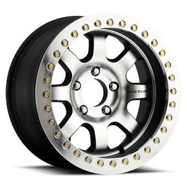 Raceline RT260 Avenger BMF 17x8.5in / BLANK BP / -32mm Offset / 83.82mm Bore - Satin Black Machined