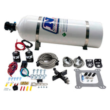 Load image into Gallery viewer, Nitrous Express 4150 Covert Crossbar Plate System Stage 6 50-300HP (15lb Bottle)