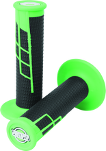 Load image into Gallery viewer, ProTaper Clamp-On 1/2 Waffle Grips - Neon Green/Black