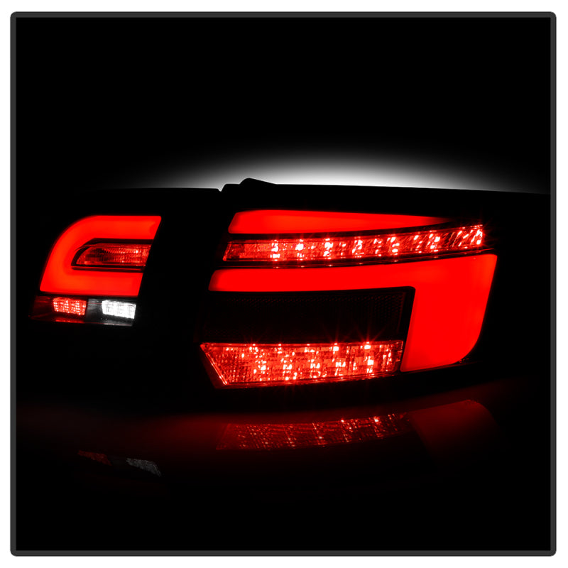 Spyder 03-08 Audi A3 Full LED Tail Lights - Black (ALT-YD-AA303-LED-BK)