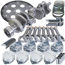 Load image into Gallery viewer, Eagle Chevy 350 1Pc 3.750in Crank 5.700in I-Beam Rod 4.030in Pistons Eagle 168 Tooth FP Bal Assembly