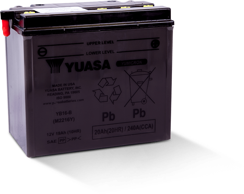 Yuasa YB16-B Yumicron 12-Volt Battery