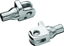 Kuryakyn Tapered Peg Adaptor Triumph Chrome