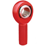 QA1 A Series Endura Rod End - Male/Right Hand - .375in Bore x 1/2-20 - Red Aluminum