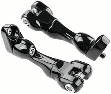 Load image into Gallery viewer, Kuryakyn Adjustable Passenger Peg Mount 93 and Up Touring Gloss Black