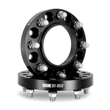 Load image into Gallery viewer, Borne Off-Road Wheel Spacers - 8X170 - 125 - 45mm - M14 - Black