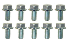 Load image into Gallery viewer, Moroso 5/16in-18 Serrated Zinc Flange Bolt  - 10 Pack