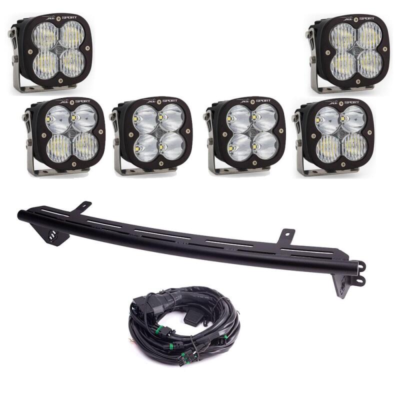 Baja Designs 23+ Ford Super Duty XL Sport Bull Bar Light Kit w/ Upfitter