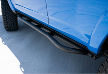 Load image into Gallery viewer, Cali Raised 10-24 Toyota 4Runner Trail Edition Bolt On Rock Sliders - No Kick Out / Raw