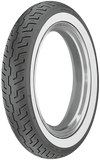 Dunlop K177 Front Tire - 120/90-18 M/C 65H TL - Wide Whitewall