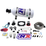 Nitrous Express LS Single Entry 90mm Plate Hardline System (50-400hp) w/5lb Bottle