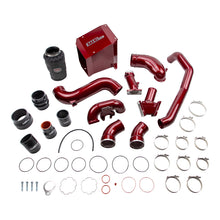 Load image into Gallery viewer, Wehrli 06-07 Chevrolet Duramax 6.6L LBZ Stage 2 High Flow Intake Bundle Kit - WCFab Red