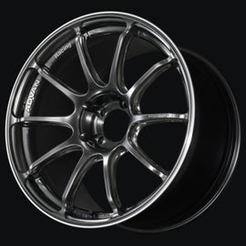 Advan RSIII 18x8.5 +45 5x114.3 Racing Hyper Black and Ring Wheel