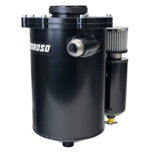 Load image into Gallery viewer, Moroso 2 Piece 13in Tall 7in Dia 5.5 Quart Dry Sump Tank - Black
