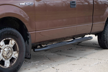 Load image into Gallery viewer, Fishbone Offroad 09-14 Ford F150 Extended Super Cab Oval Side Steps - Black Textured