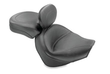 Load image into Gallery viewer, Mustang 05-09 Suzuki Boulevard C90, C90T Standard Touring 2PC Seat w/Driver Backrest - Black