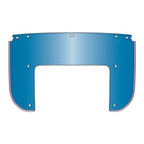 National Cycle Heritage Bottom Replacement Beaded Windshield 7 Bolt-Blue