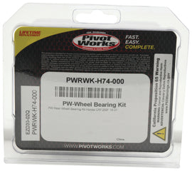 Pivot Works 19-23 Honda CRF250F Rear Wheel Bearing Kit