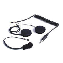 Load image into Gallery viewer, Rugged Radios Peltor 4-Conductor Helmet Kits Mic / 1/8 Ear Bud Jack / Coil Cord / Straight
