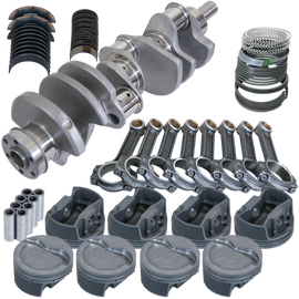 Eagle Ford 351W 4.000in Crank 6.250in I-Beam Rods -20cc Inv Dome 4.040in Pistons Balanced Assembly