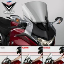 Load image into Gallery viewer, National Cycle 10-13 Honda VRF1200 V Stream/ Wave Mid/Std. Windshield-Tinted