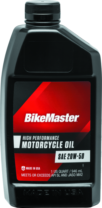 BikeMaster 20W50 Performance Oil - Quart