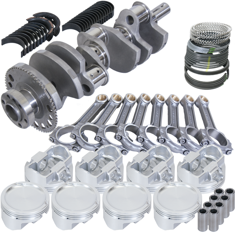 Eagle Chevy LS2 4.000in Crank 58 Tth Reluctor 6.125in I-Beam Rods 4.005in Pistons Rotating Assembly