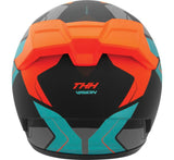 THH Helmets TS-80 Vision Orange/Turquoise - XS