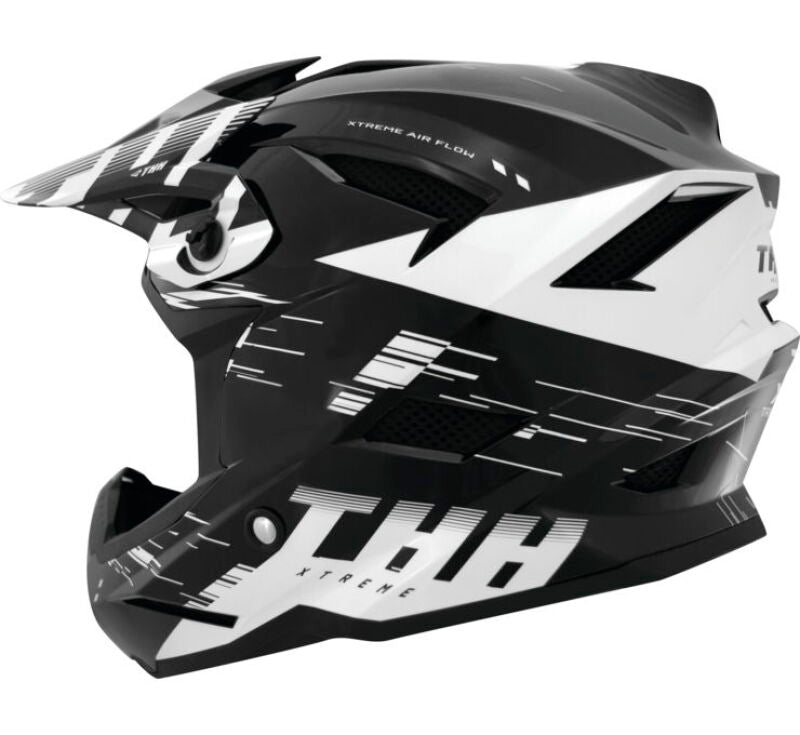 THH Helmets T-42 BMX Xtreme  Black/White - XS