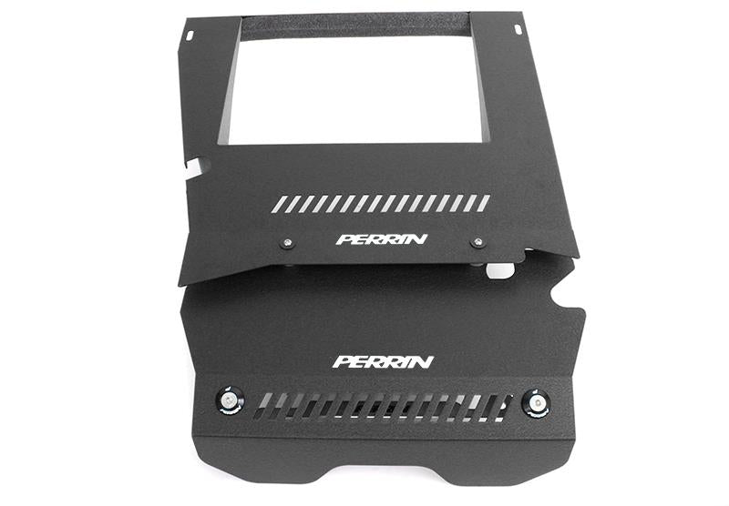 PERRIN 15-21 Subaru WRX Engine Cover Kit (Intercooler & Pulley Covers Incl.) - Black - GTR Auto