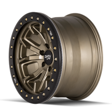 Load image into Gallery viewer, Dirty Life 9303 DT-1 20x9 / 8x165.1 BP / 0mm Offset / 130.8mm Hub Satin Gold Wheel - Beadlock