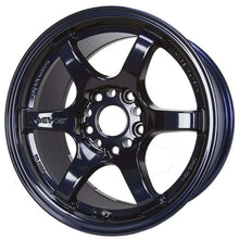 Load image into Gallery viewer, Gram Lights 57DR 15x8 +22mm 4x110 Dark Blue Wheel