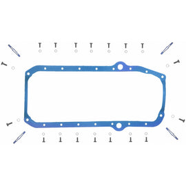 Fel-Pro Chevrolet C10 Engine Oil Pan Gasket Set PermaDryPlus rigid carrier, Oil Pan SnapUps Included