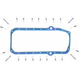 Fel-Pro Chevrolet C10 Engine Oil Pan Gasket Set PermaDryPlus rigid carrier, Oil Pan SnapUps Included