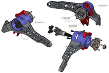 Load image into Gallery viewer, Ridetech 63-79 Chevy Corvette Rear StrongArms System For C7 Hubs
