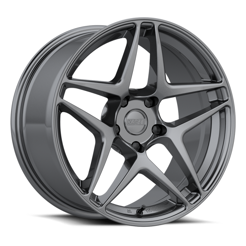 Kansei Astro 18x8.5 / 5x114.3 / +35 Offset - Gloss Gunmetal