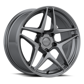 Kansei K15G Astro 18x8.5in / 5x100 BP / 35mm Offset - Gunmetal Wheel