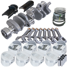 Load image into Gallery viewer, Eagle Chevy LT1 350 1Pc 3.750in Crank 5.700in I-Beam Rods 7cc Dome 4.040in Pistons Rotating Assembly