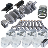 Eagle Chevy LT1 350 1Pc 3.750in Crank 5.700in I-Beam Rods 7cc Dome 4.060in Pistons Rotating Assembly