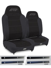 Load image into Gallery viewer, PRP 03-06 Jeep Wrangler TJ Enduro High Back Reclining Suspension Seats Kit - Black (Pair)